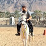 Horse riding Madinah near Mount Uhud